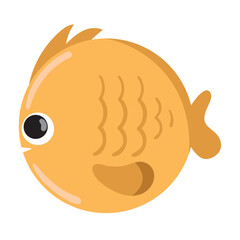 yellow fish icon