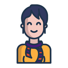 Obraz premium Woman avatar icon