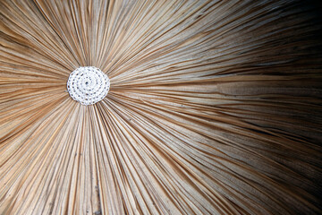 umbrella made of bamboo