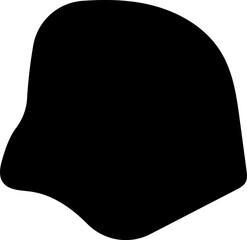 Abstract Black Shape 