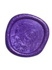 purple colorful wax seal stamp high quality invitation card stamp certificate