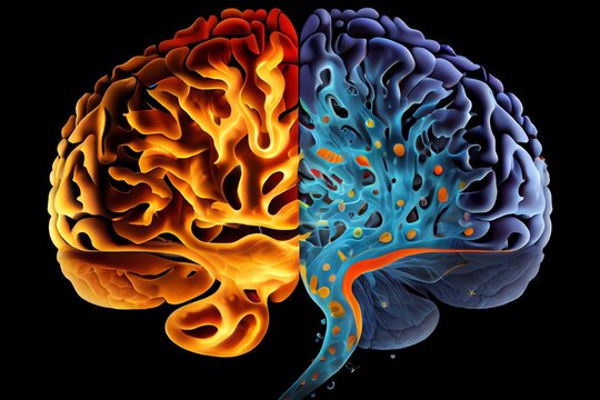 Neurodivergent Brain. Generative AI