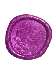 purple colorful wax seal stamp high quality invitation card stamp certificate
