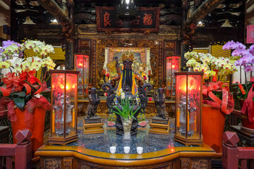 Taiwan City God Temple in Tainan, Taiwan.