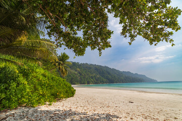 Fototapeta na wymiar Radhanagar beach, Andaman Islands, India