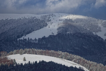 l'hiver dans les Vosges