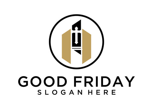  illustration for christian religious occasion Good Friday. 