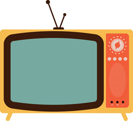 Old Vintage Colors TV