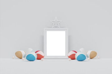 Happy Easter Day decorated with Easter eggs on png background. colorful eggs isolated on transparent background