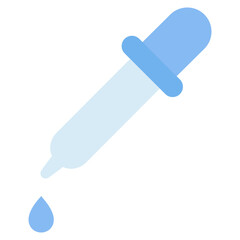 dropper laboratory chemistry icon illustration