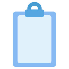 clipboard with paper