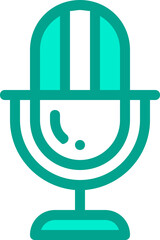 Microphone Color Icon