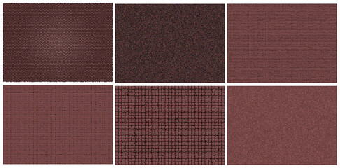 . Abstract fabric background with space for design. Matte, shimmery. Pattern burgundy. Grain, stained glass, stains, strokes, . Artistic background for design.