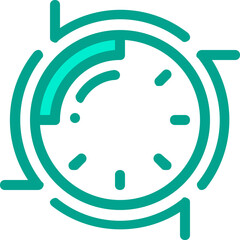 Time Color Icon