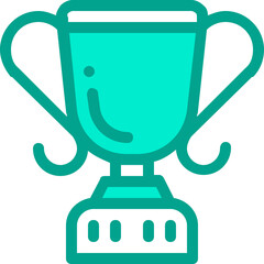 Trophy Color Icon