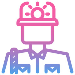 Naklejka premium Rescuer Icon