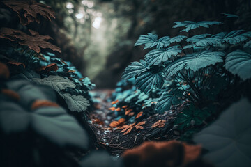 lush forest