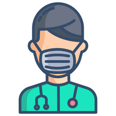 Fototapeta premium Doctor icon