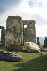 Stonehenge with Blue Sky UK