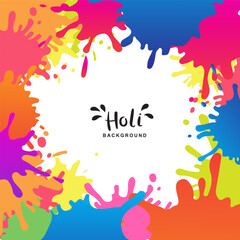 Happy Holi celebration banner. background design for Indian Festival of Colors, social media, website banners, poster for sale and promotion template. vector illustration.