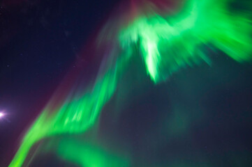 Aurora borealis. Finland