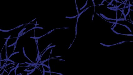 Mixed shapes and lines, decorative shapes on the background