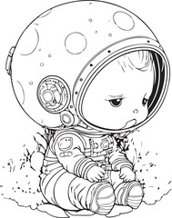 Astronauta triste © Antonio
