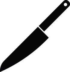 knife icon isolated on white background	