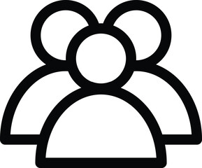 people group icon vector . people icon in trendy style for websites and app