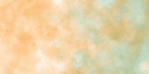 Artistic colorful brush-painted watercolor painting on empty canvas, colorful Pastel colored grunge watercolor texture, colorful paint splash or blotch background with bleed wash and stains.