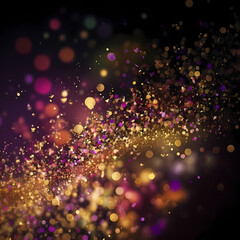 Party Glitter Background. Generative AI