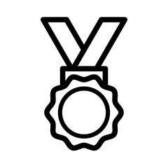 medal icon vector logo template, winner icon
