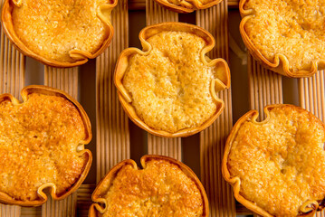 Coconut candy texture background (cocadinha)