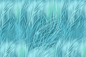 Obraz premium Abstract blue color grass background. Colored background. Generative AI