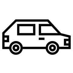 car line icon style