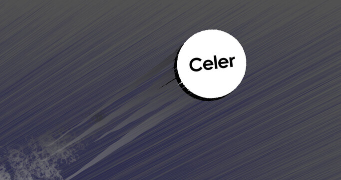 February 21 2023 Illustration of the crypto asset token CELER coin take off, unstick, skyrocketing in a bull run. Rise of CELER 