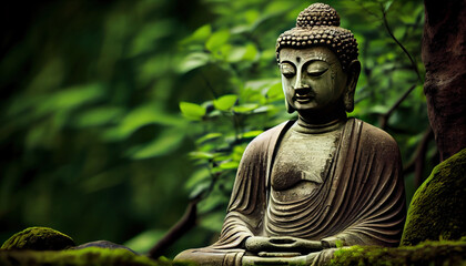 statue of buddha Generate Ai