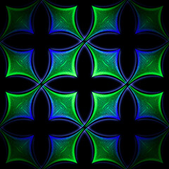 glowing fractal regal kaleidoscope imperial glass square royal glow pattern art © DrewDuzz