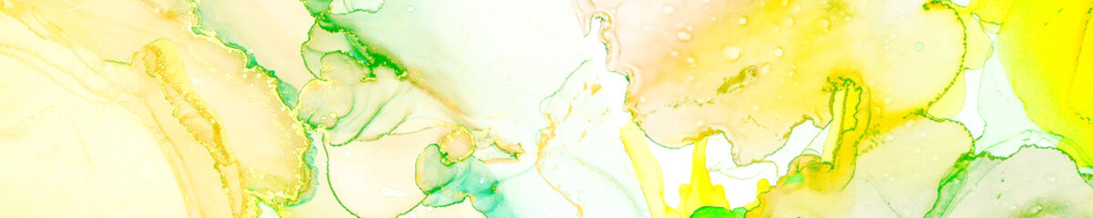 Ink Stains Marble. Sepia Line Color Design.