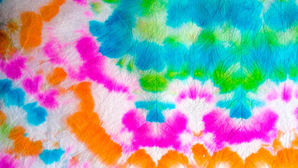 Colorful Smoke Magic. Tie Dye Designs. Multicolor