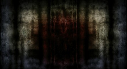 Scary wall background, horror texture for background Generative AI
