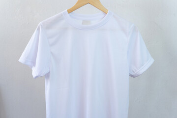 White T shirt Mockup, Bella Canvas Grey Tshirt Mockup, Hanging Tshirt