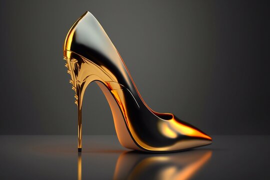 Gold Stilettos Images Browse 4 345 Stock Photos Vectors and