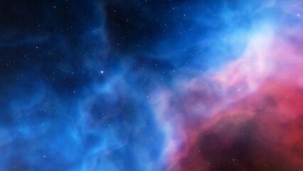 nebula gas cloud in deep outer space
