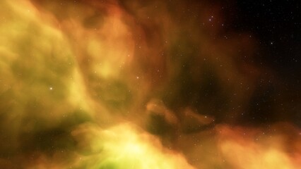 nebula gas cloud in deep outer space
