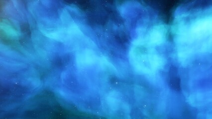 Deep space nebula with stars. Bright and vibrant Multicolor Starfield Infinite space outer space background with nebulas and stars. Star clusters, nebula outer space background 3d render
