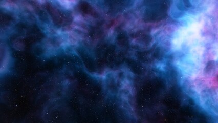 Night sky - Universe filled with stars, nebula and galaxy
