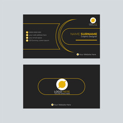 Professional creative business card template and business name card design