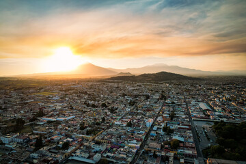 atardecer puebla