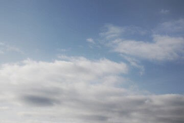 Obraz premium blue sky with clouds